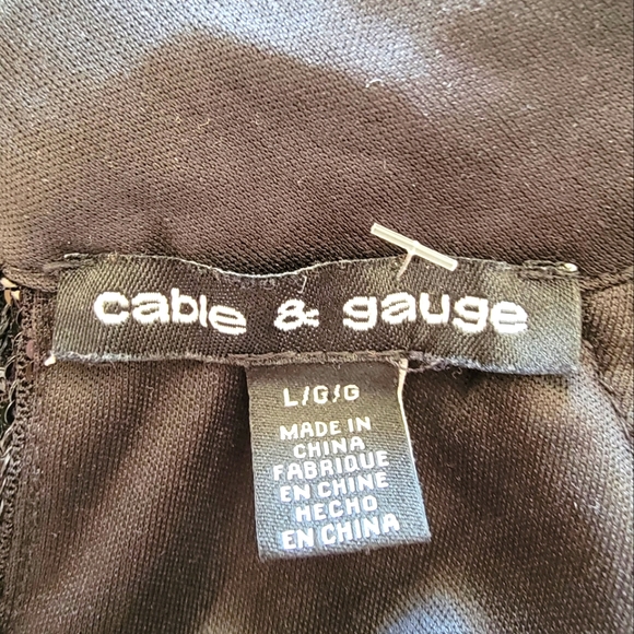 Cable & Gauge Dresses Cable Gauge Black Sequin Cocktailholiday Dress Poshmark